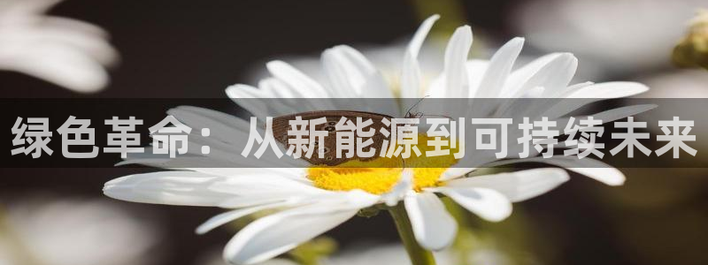 新宝gg娱乐主管q42873:绿色革命:从新能源到可持续未来