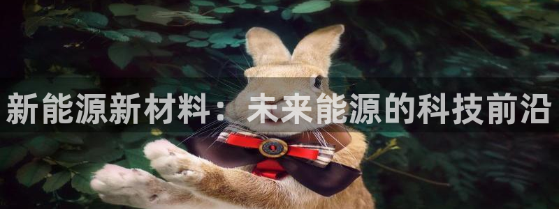 新宝gg 开户:新能源新材料:未来能源的科技前沿
