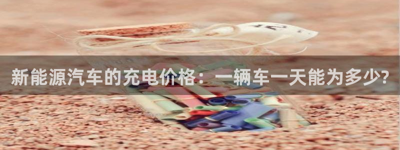 新宝gg如何注册:新能源汽车的充电价格:一辆车一天能为多少?
